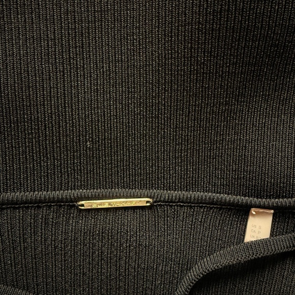 Elie Tahari Ribbed Sweater in Black, Sz S - Picture 8 of 10